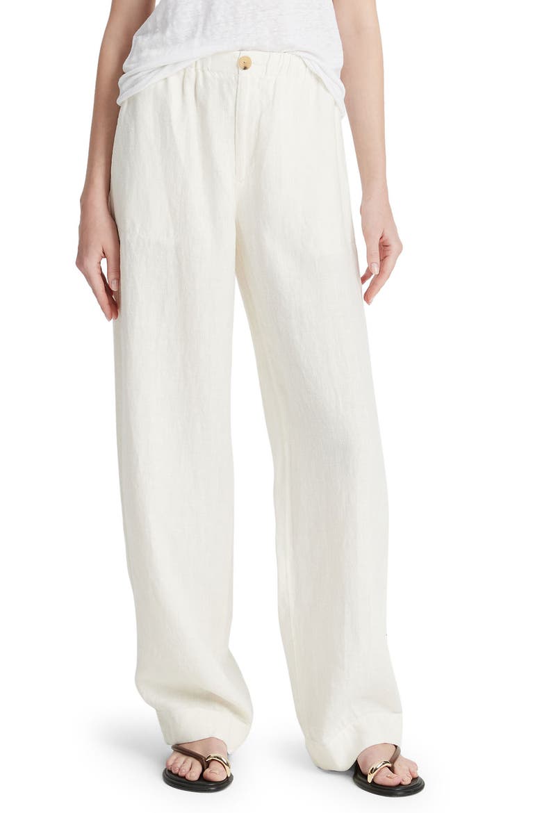 Hemp Utility Pants, Main, color, 101OWH-OFF WHITE