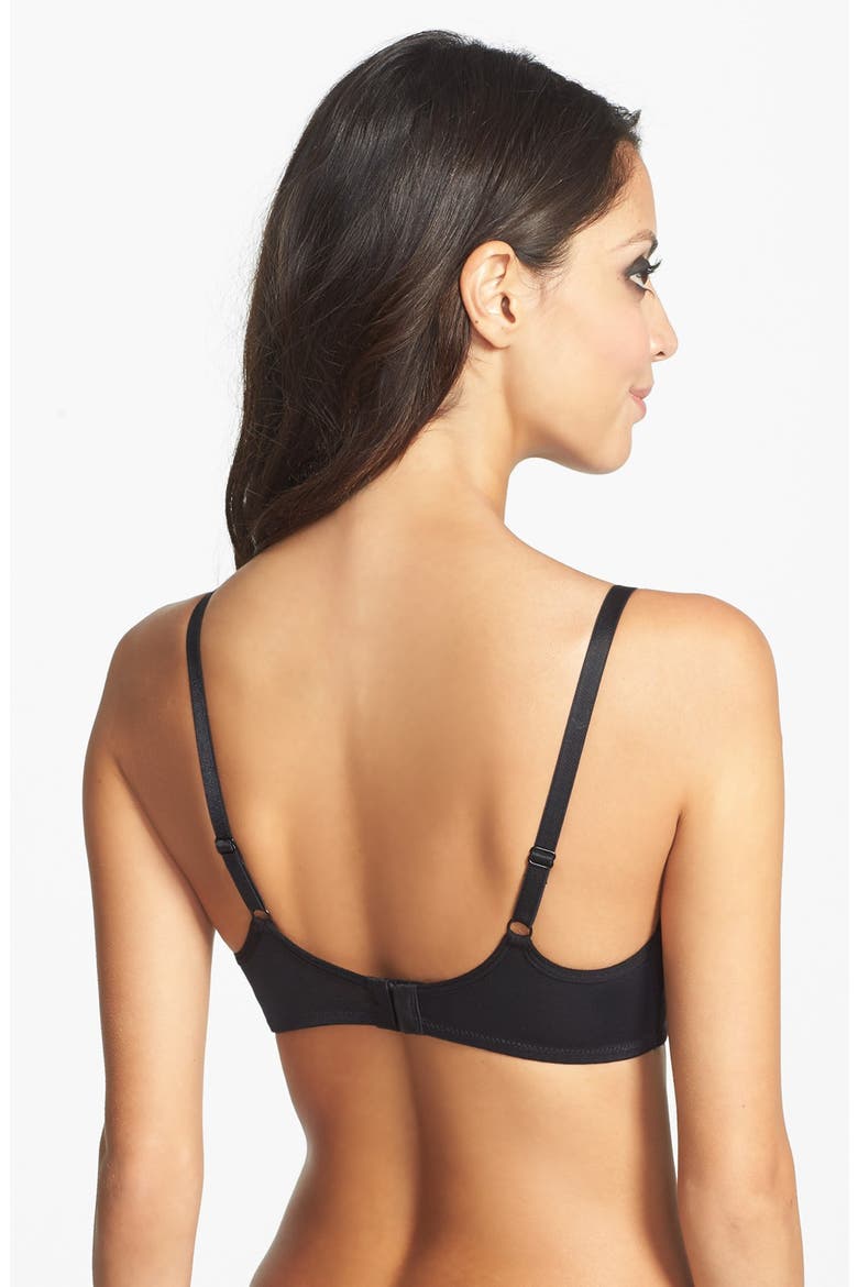 'Dame de Paris - Care' Unwire Padded Bra, Alternate, color, BLACK