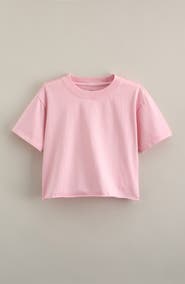 Treasure & Bond Kids' Crop Cotton T-Shirt