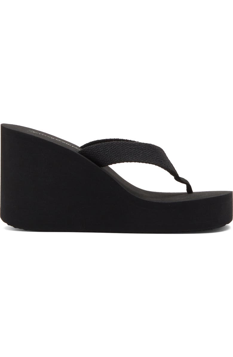 Jeffrey Campbell Astria Platform Wedge Sandal, Alternate, color, Black