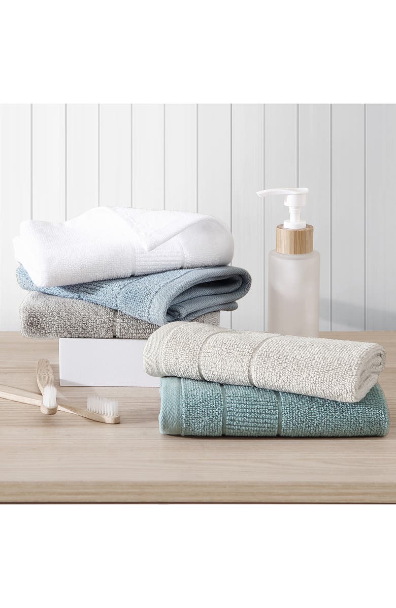 Tommy Bahama Island Retreat Set of 12 Washcloths, Alternate, color, White