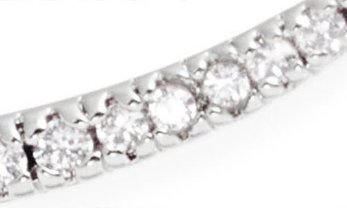 NORDSTROM NORDSTROM CUBIC ZIRCONIA BYPASS CUFF BRACELET