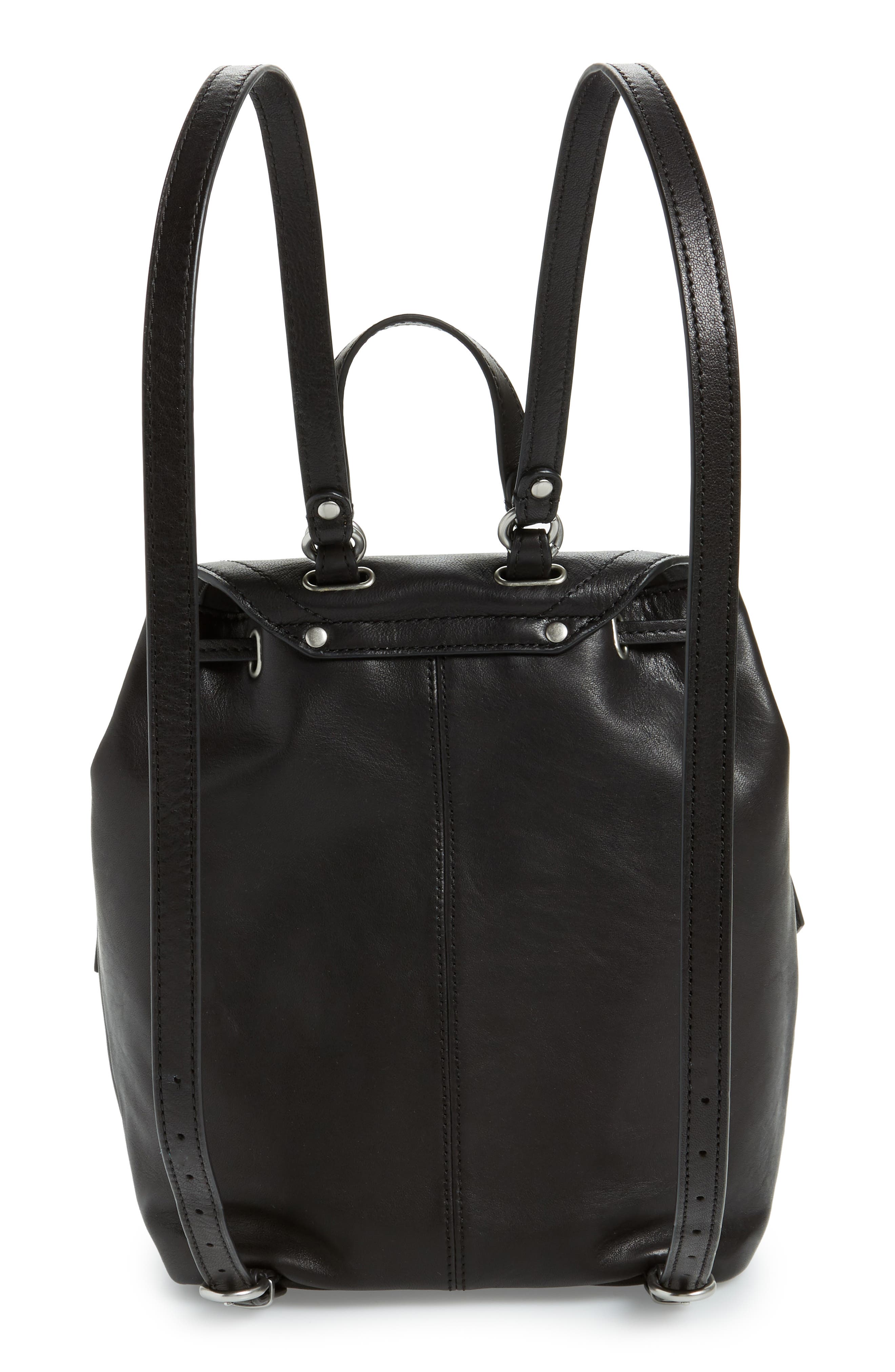 Frye Small Ilana Harness Leather Backpack, Alternate, color, 