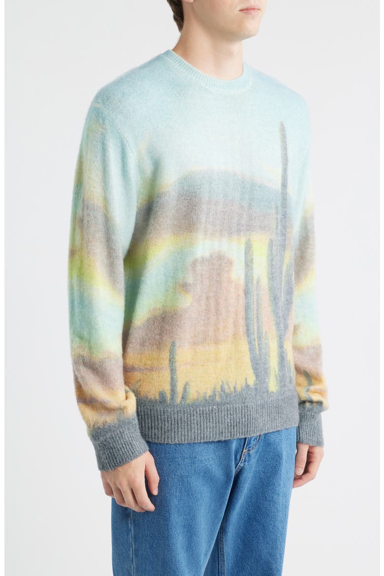 Standing Room Crewneck Sweater, Alternate, color, MULTI