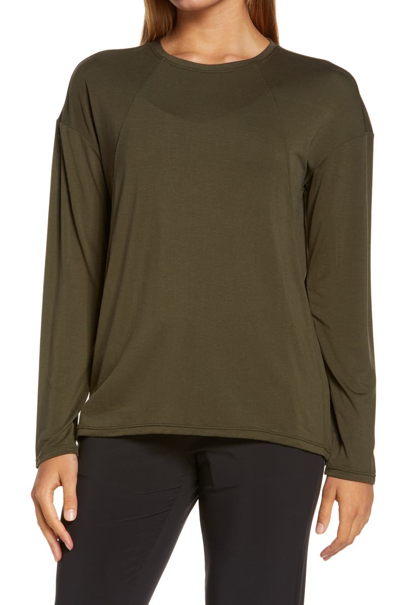 Zella Studio Lite Mindful T-Shirt, Main, color,