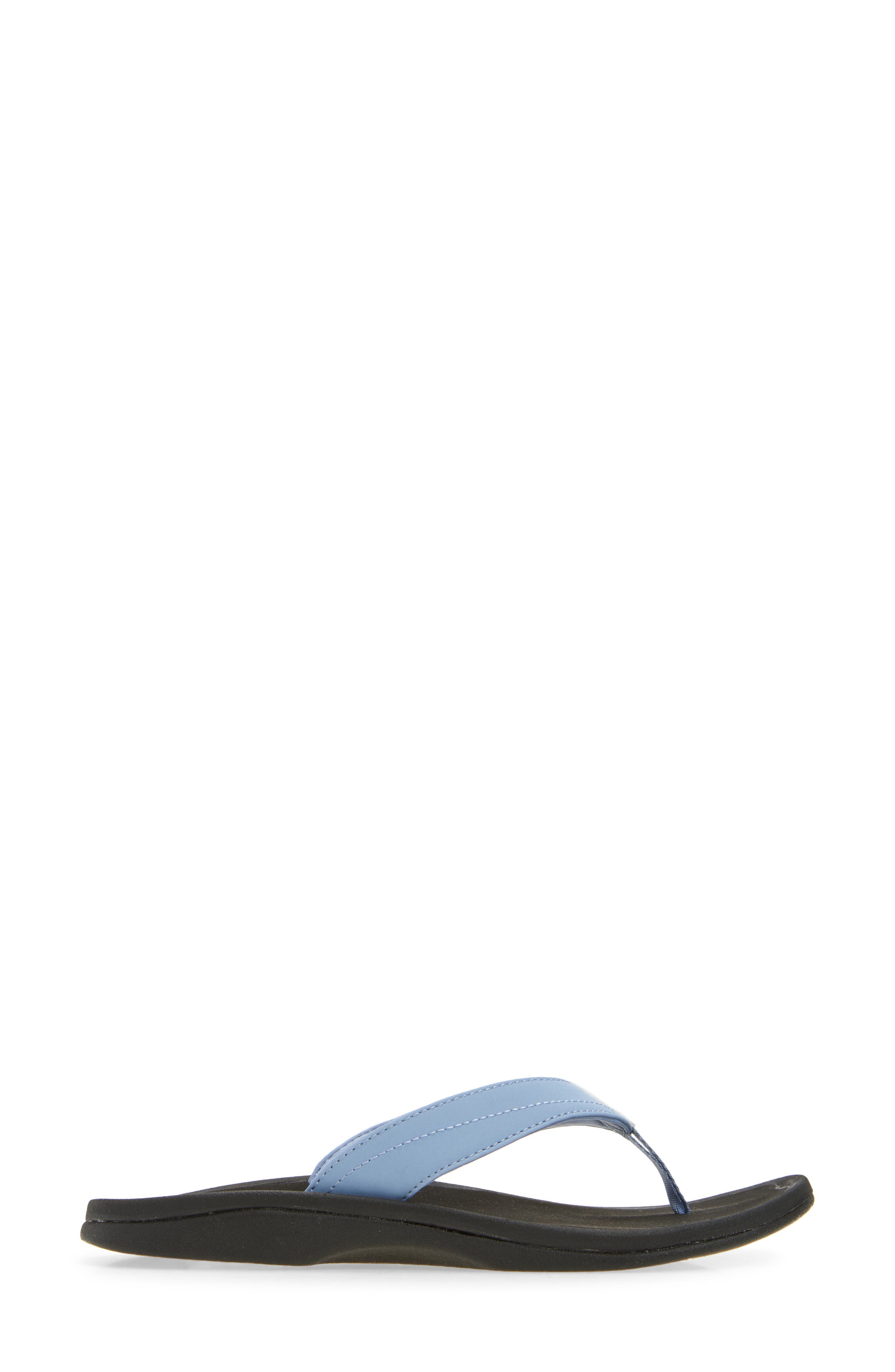 Ohana Flip Flop, Alternate, color, OCEAN FOG / BLACK