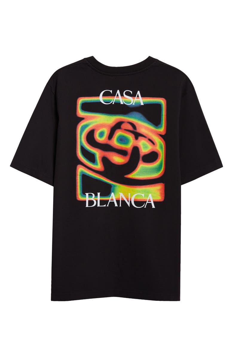 Casablanca Heat Map Classic Graphic T-Shirt, Alternate, color, Heat Map