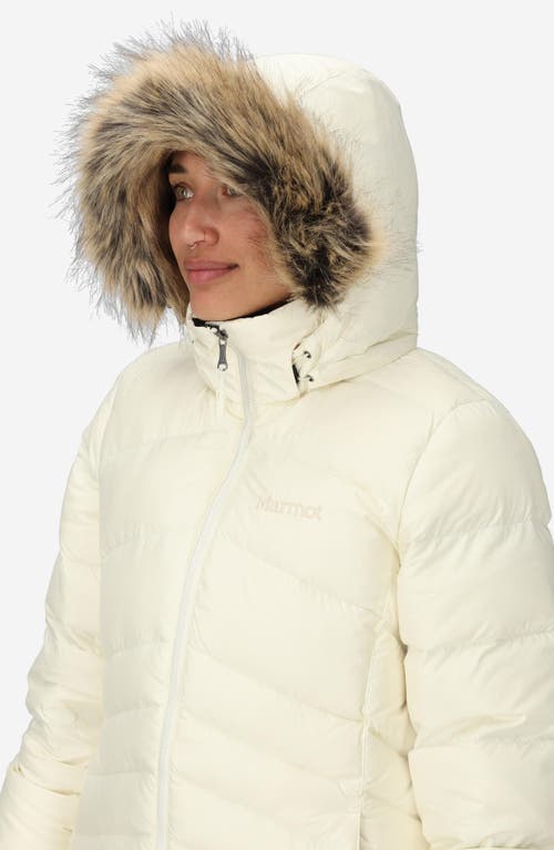 Marmot Montreal 700 Fill Power Down Parka In White