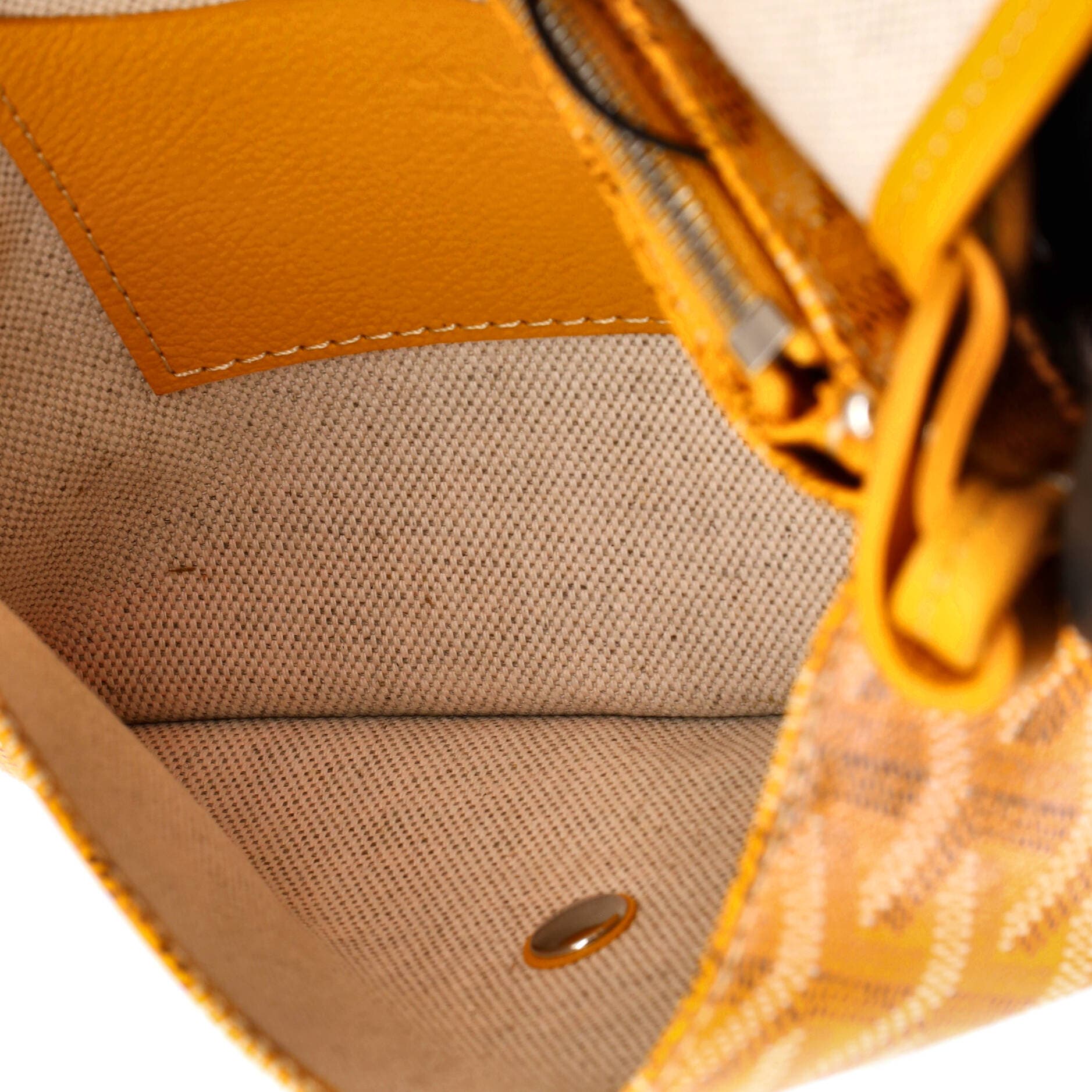 Plumet Clutch Wallet Coated Canvas, Alternate, color, Yellow