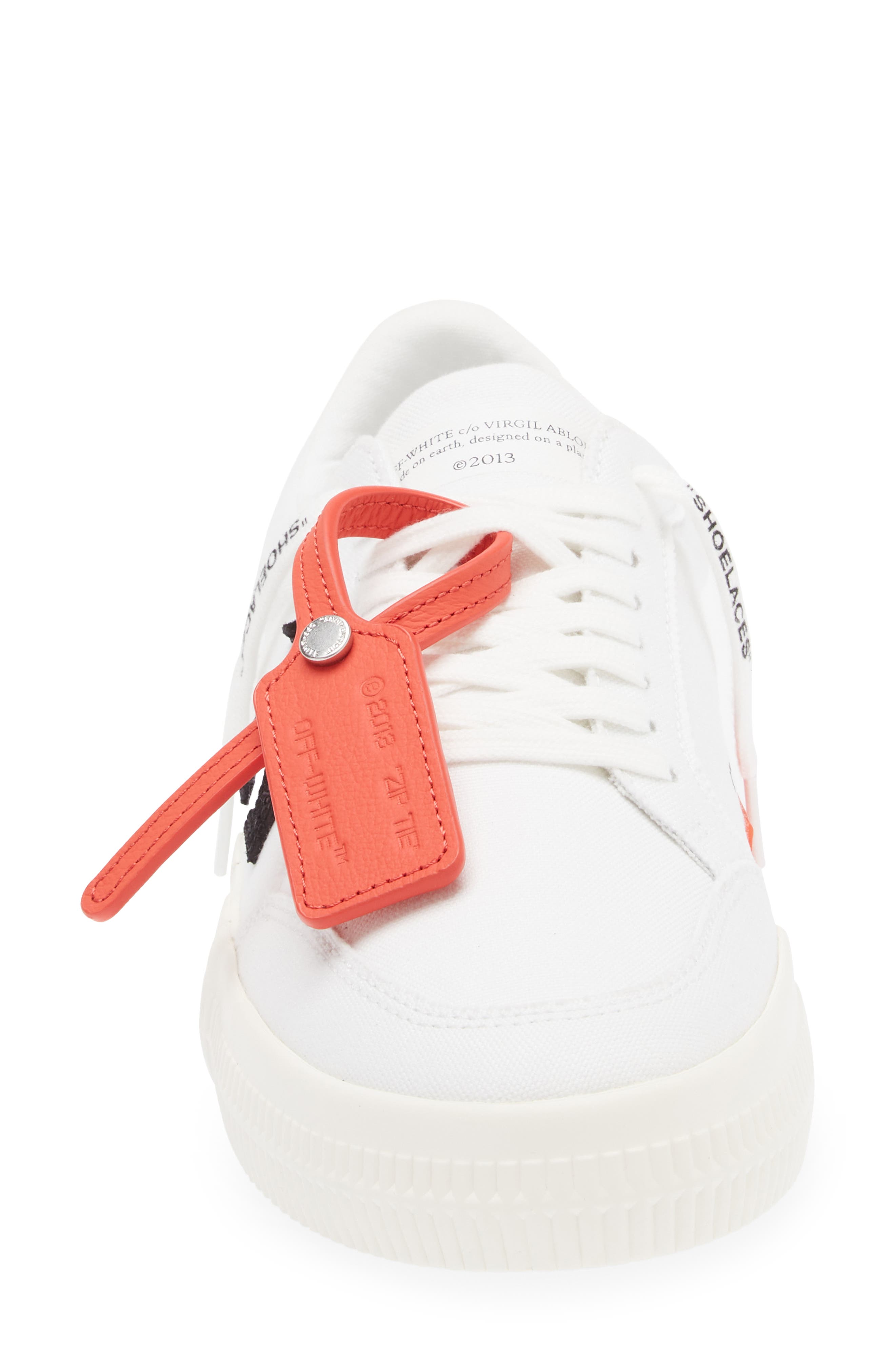 Off-White Vulcanized Low Top Sneaker, Alternate, color, 
