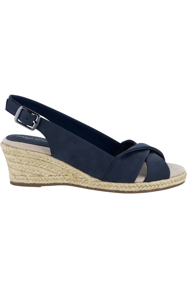 EASY STREET Maureen Slingback Espadrille Wedge, Alternate, color,