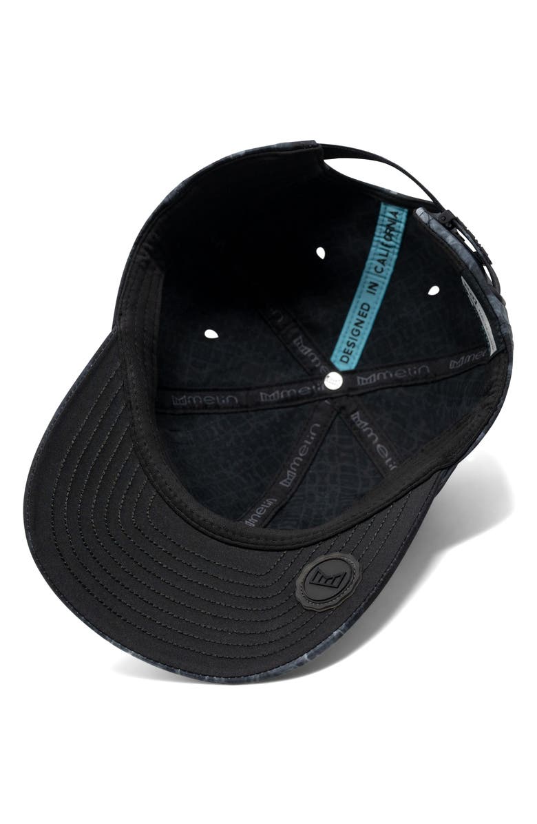 Melin Legend Hydro Performance Dad Hat, Alternate, color, Smoke