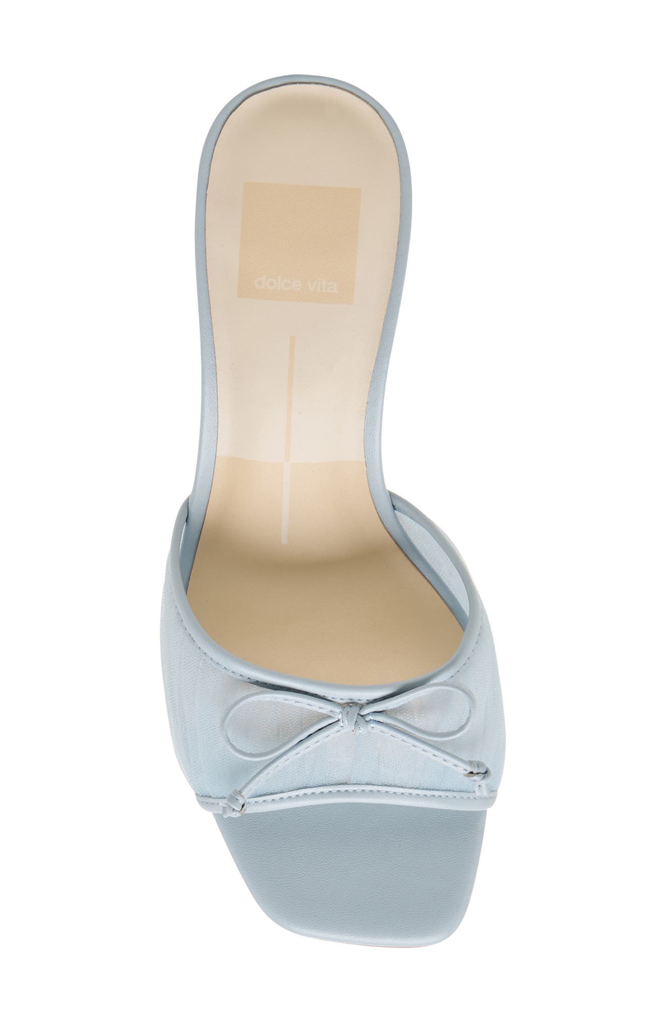 Dolce Vita Galen Slide Sandal, Alternate, color, Light Blue Tule