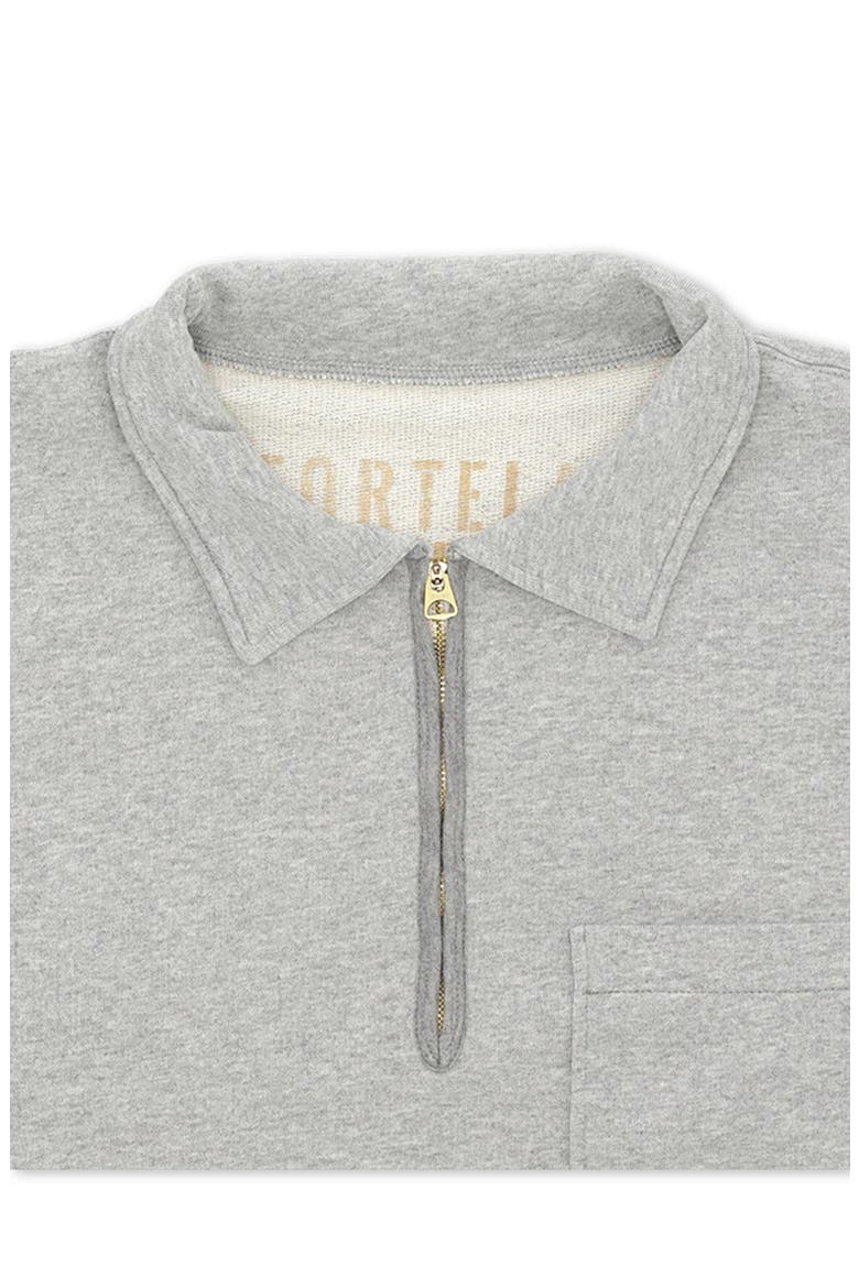 Cotton Zip-Up Sweatshirt, Alternate, color, Grey