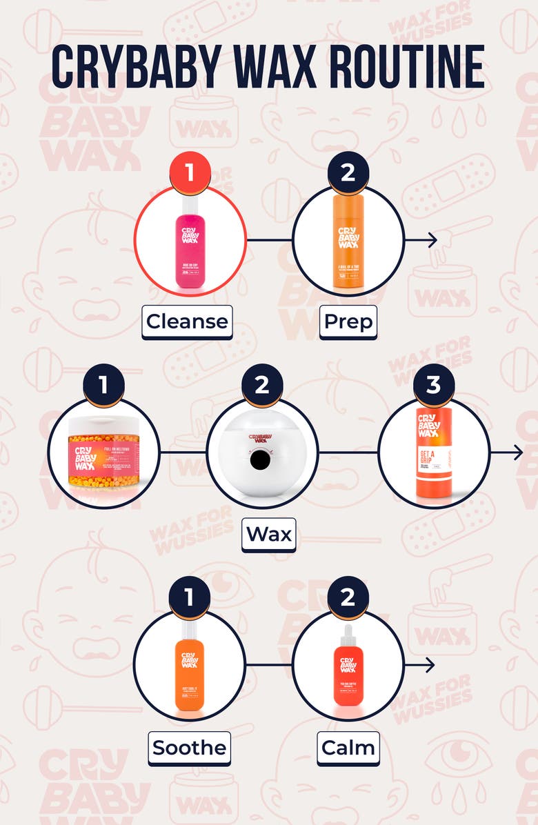 Crybaby Wax Ride or Cry AHA Exfoliating Splash, Alternate, color, 