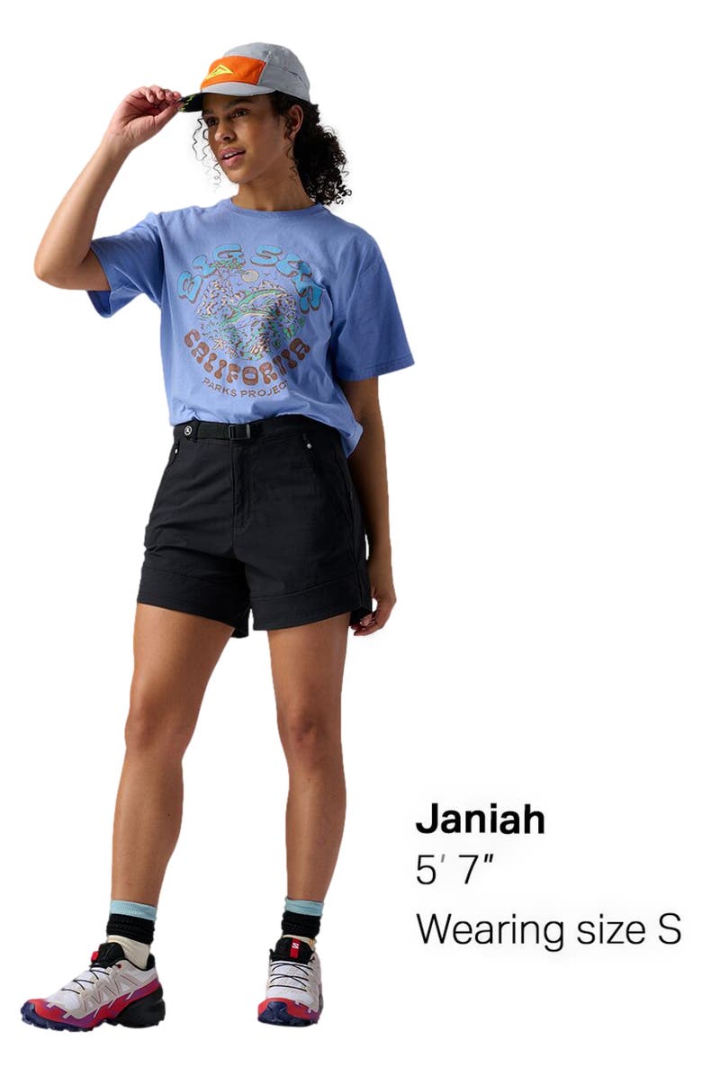 Backcountry Wasatch Ripstop 5in Short - Women's, Alternate, color, Black