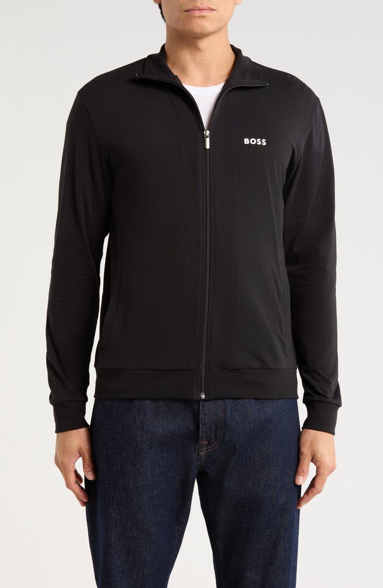BOSS Joe Zip Jacket, Main, color, Black