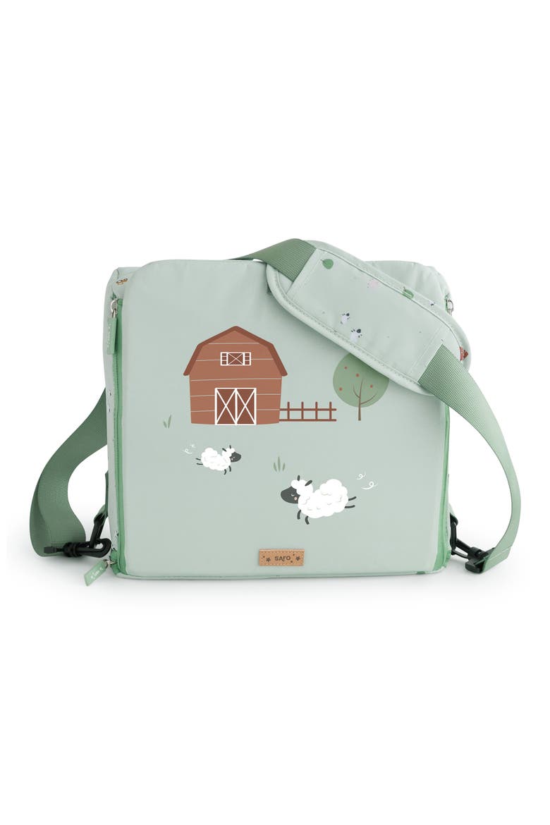 Portable Booster Seat, Main, color, FUNNY FARM