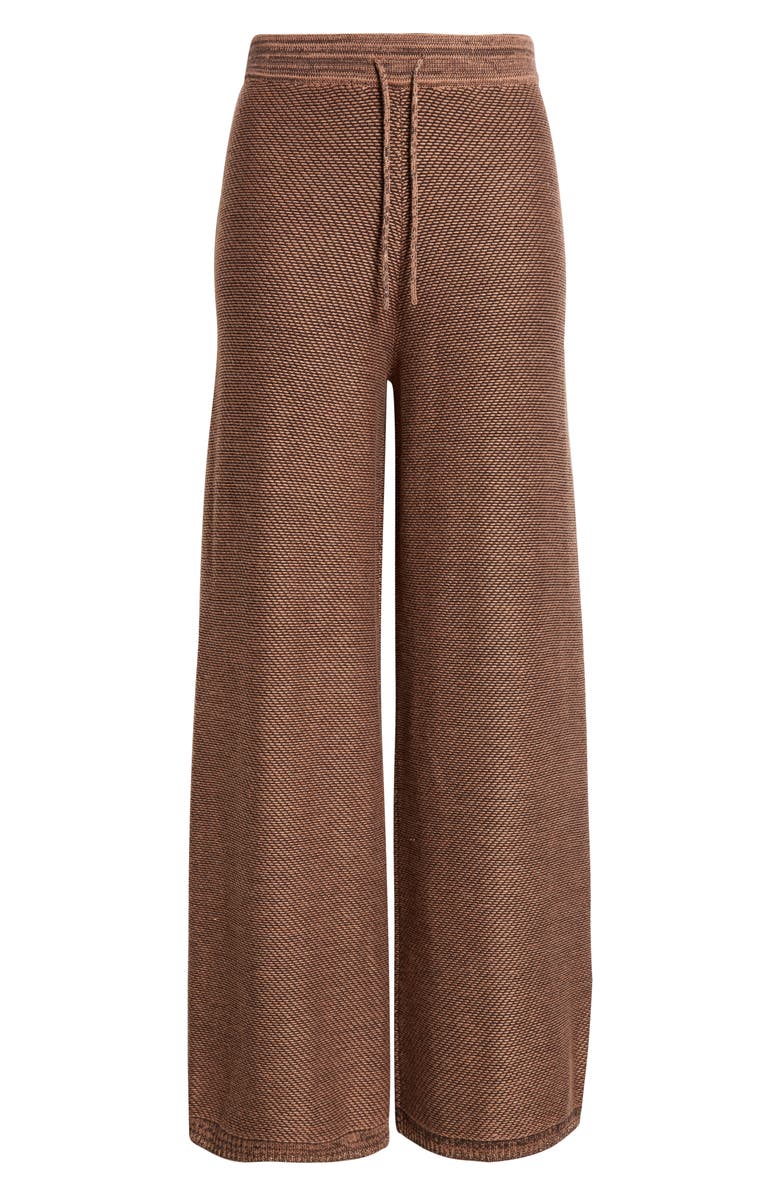 L'AGENCE Freyja Loop Knit Drawstring Pants, Alternate, color, Camel Multi