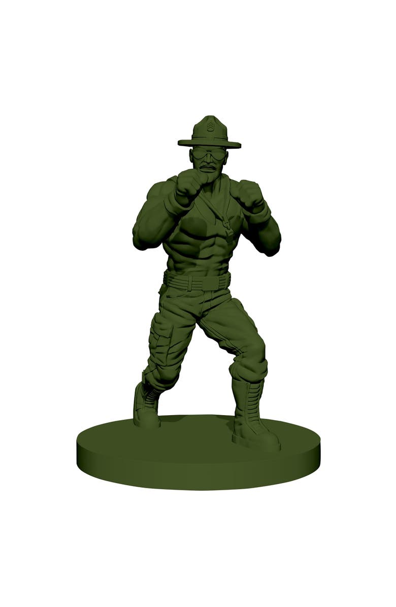 Renegade Game Studios G.I. Joe Mission Critical Sgt Slaughter Figure Pack Rpg Expansion Pack, Alternate, color, Multicolored