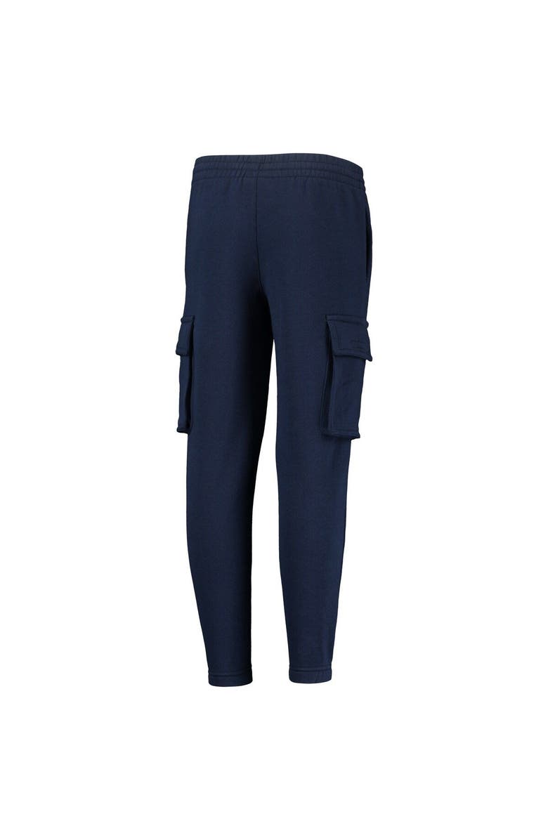 Outerstuff Youth Navy Boston Red Sox Players Anthem Fleece Cargo Pants, Alternate, color, 