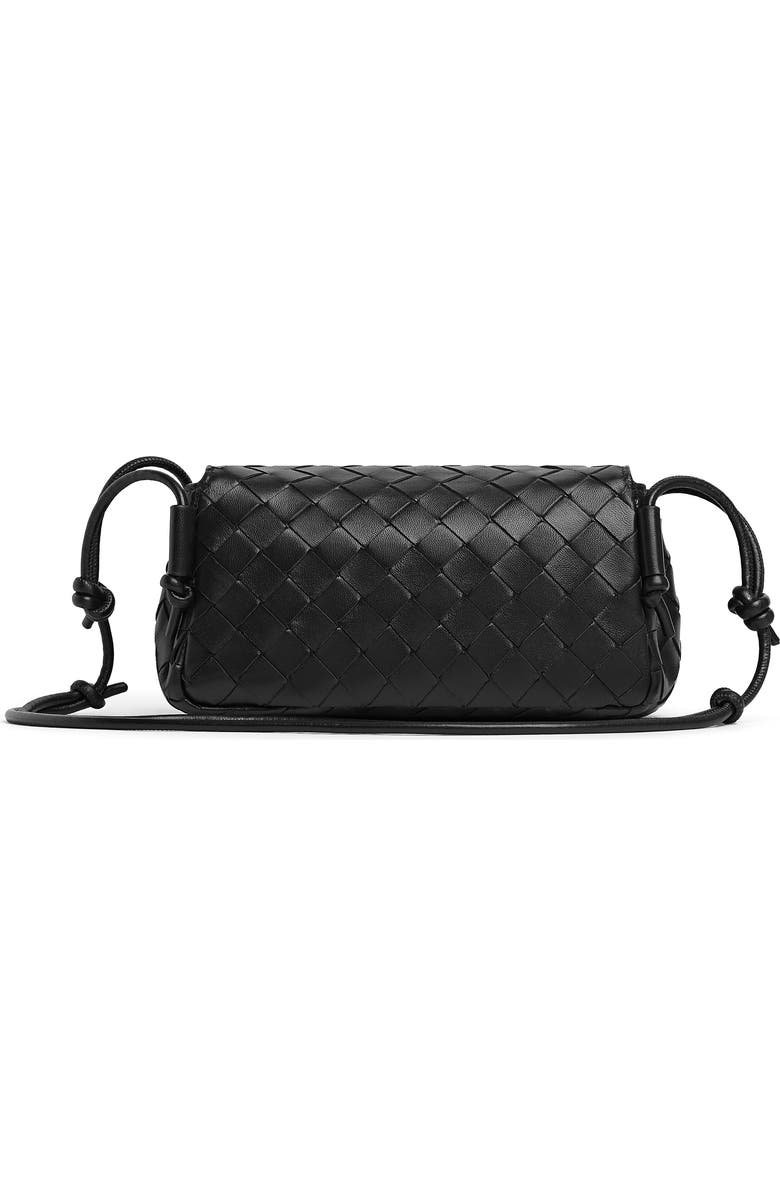 Bottega Veneta Discoteca Intrecciato Leather Crossbody Pouch, Alternate, color,