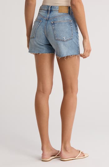 Cutoff Denim Shorts