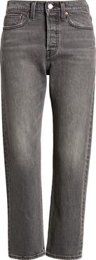 Levi's Wedgie High Waist Ankle Straight Leg Jeans
