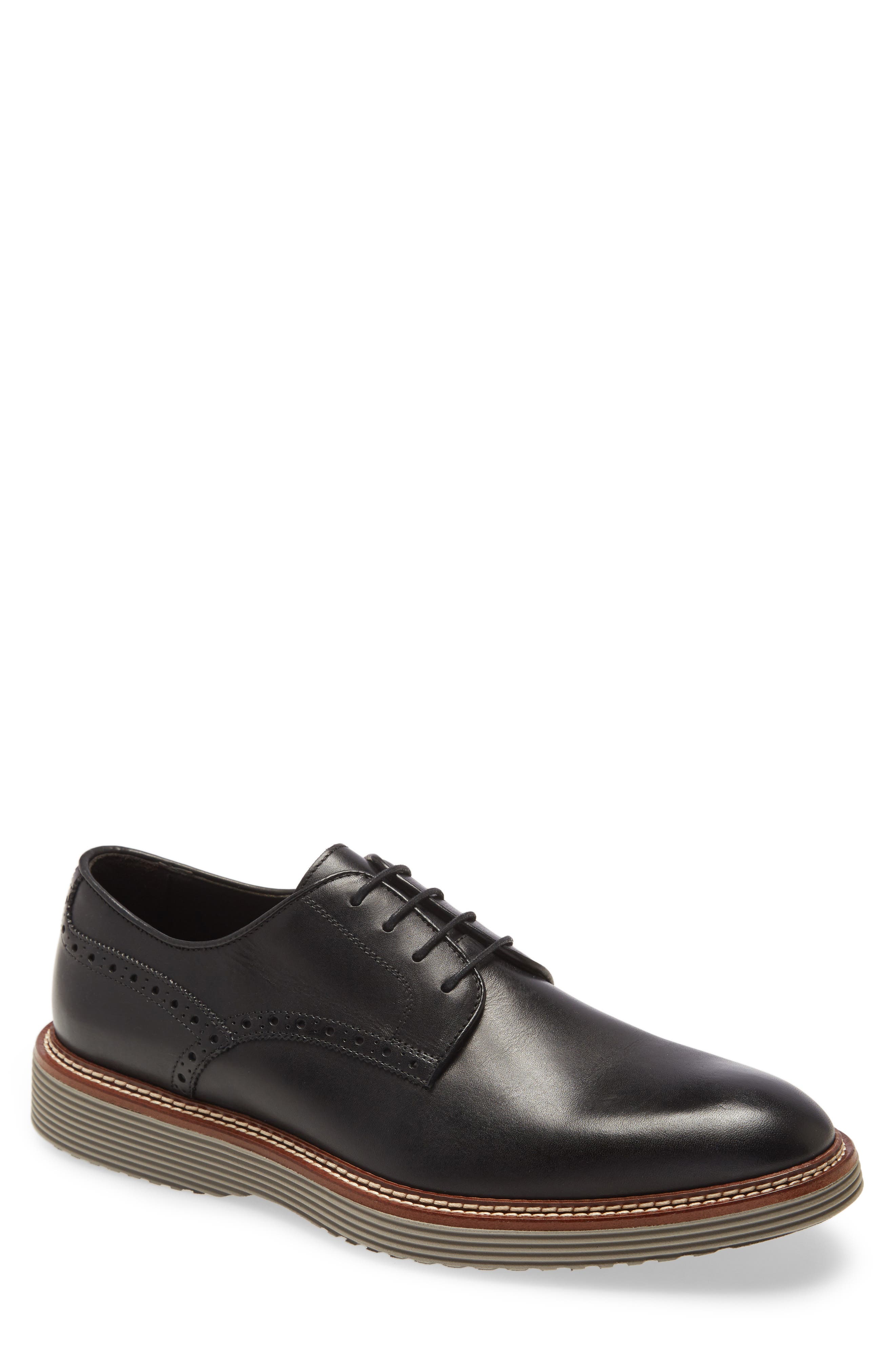 JOHNSTON & MURPHY COLLECTION Johnston & Murphy Casteel Plain Toe Derby, Main, color, 