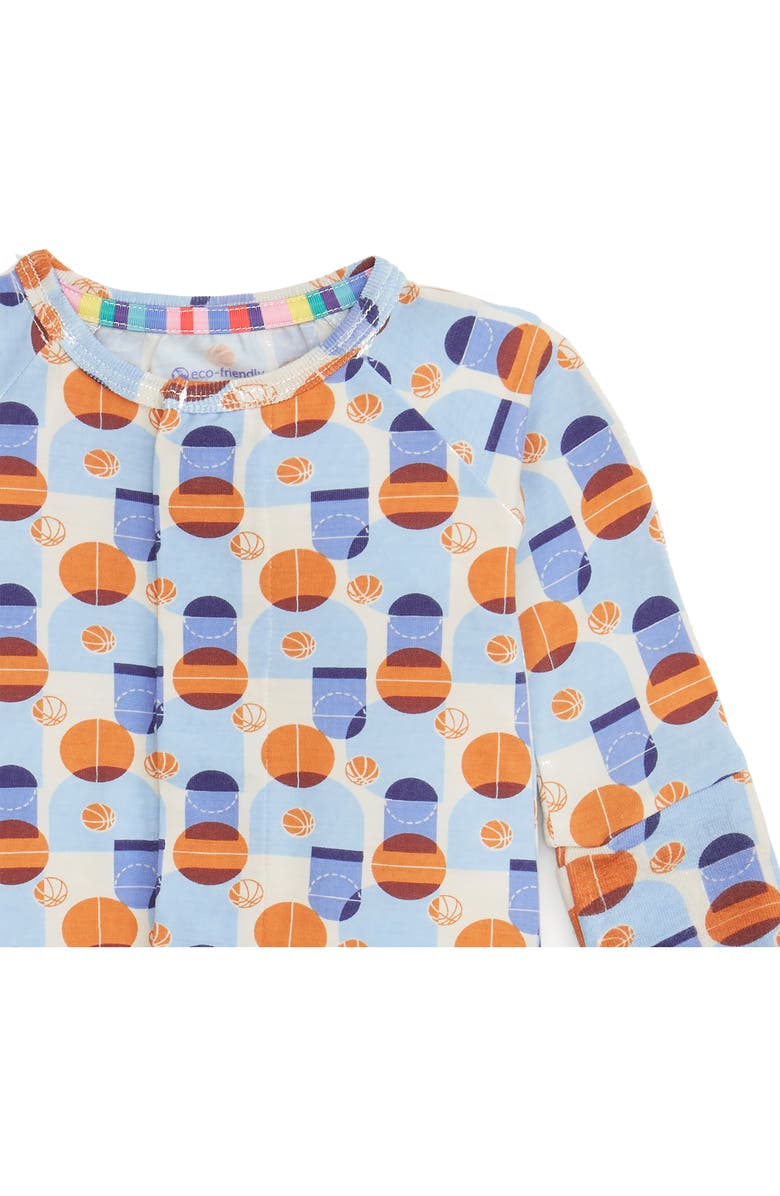 Magnetic Me Hoops There It Is Convertible Footie, Alternate, color, Hoop There It Is