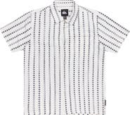 Quiksilver Lunar Phases Short Sleeve Button-Up Shirt