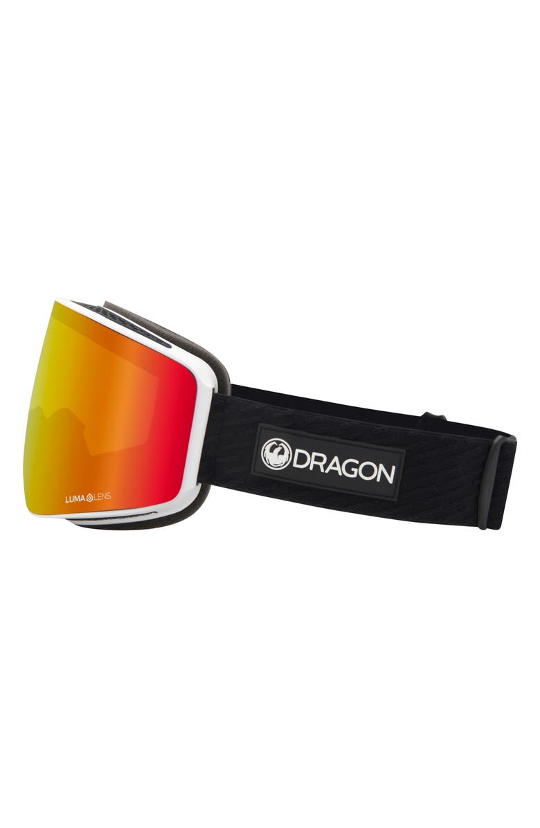 DRAGON PXV 65mm Snow Goggles with Bonus Lens, Alternate, color, Icon / Ll Red Ion