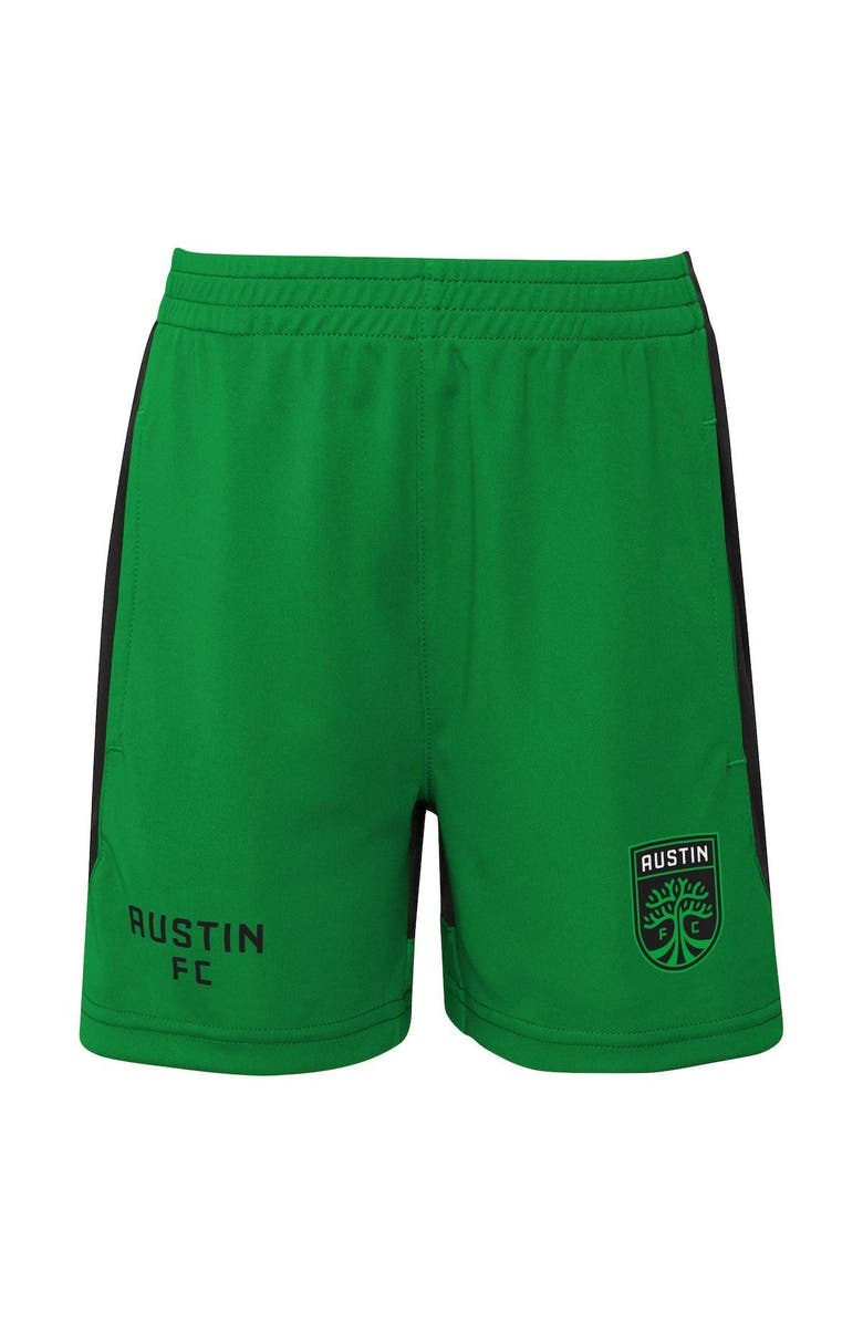 Outerstuff Toddler Green/Black Austin FC Punch T-Shirt and Shorts Set, Alternate, color, 
