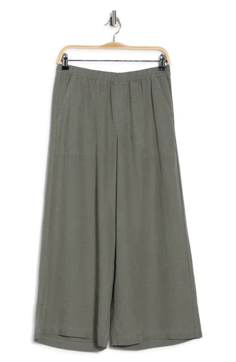 Angie Cropped Palazzo Pants
