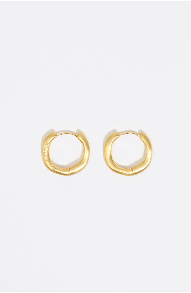 Bimba y Lola Irregular Hoop Earrings, Main, color, 