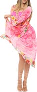 RANEES Pink Floral Duster