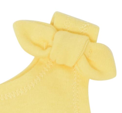 Disney Princess Sleeveless Romper Headband Set In Yellow