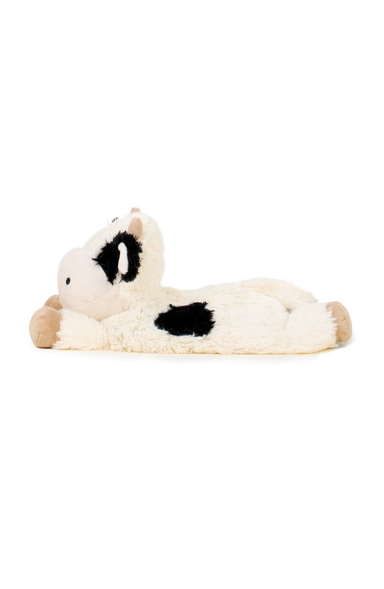 Warmies Laying Down Cow Plush Toy, Alternate, color, Multi Color