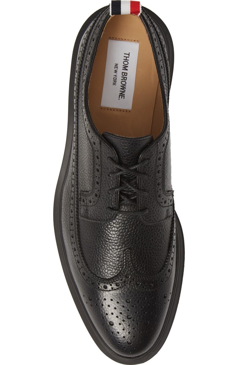 Thom Browne Pebbled Longwing Derby, Alternate, color,