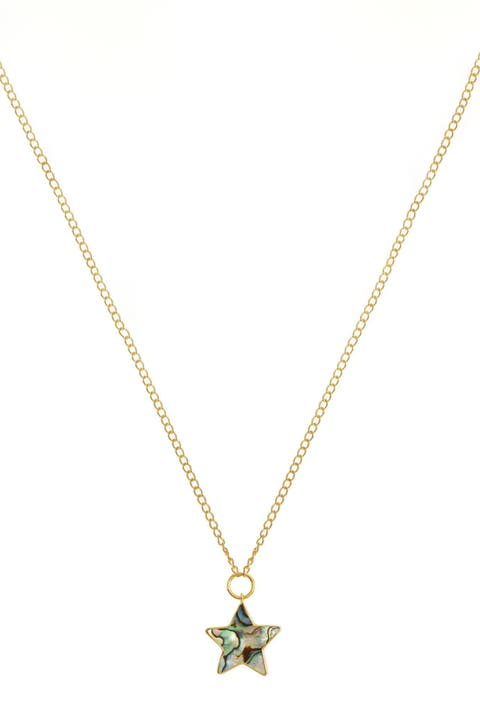 Necklace with Paua Star