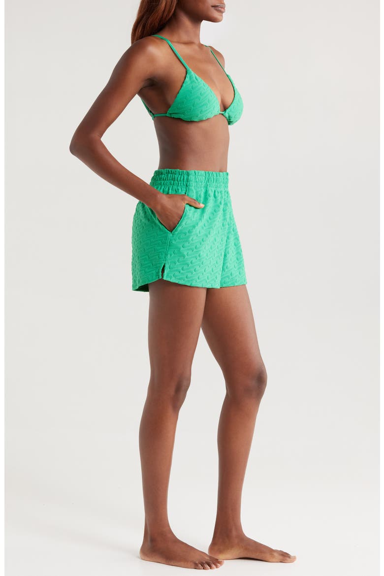 Terry Cover-Up Shorts, Alternate, color, STADIUM GREEN