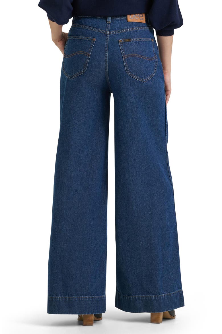 High Waist Loosest Straight Leg Jeans, Alternate, color, LAUGH RIOT