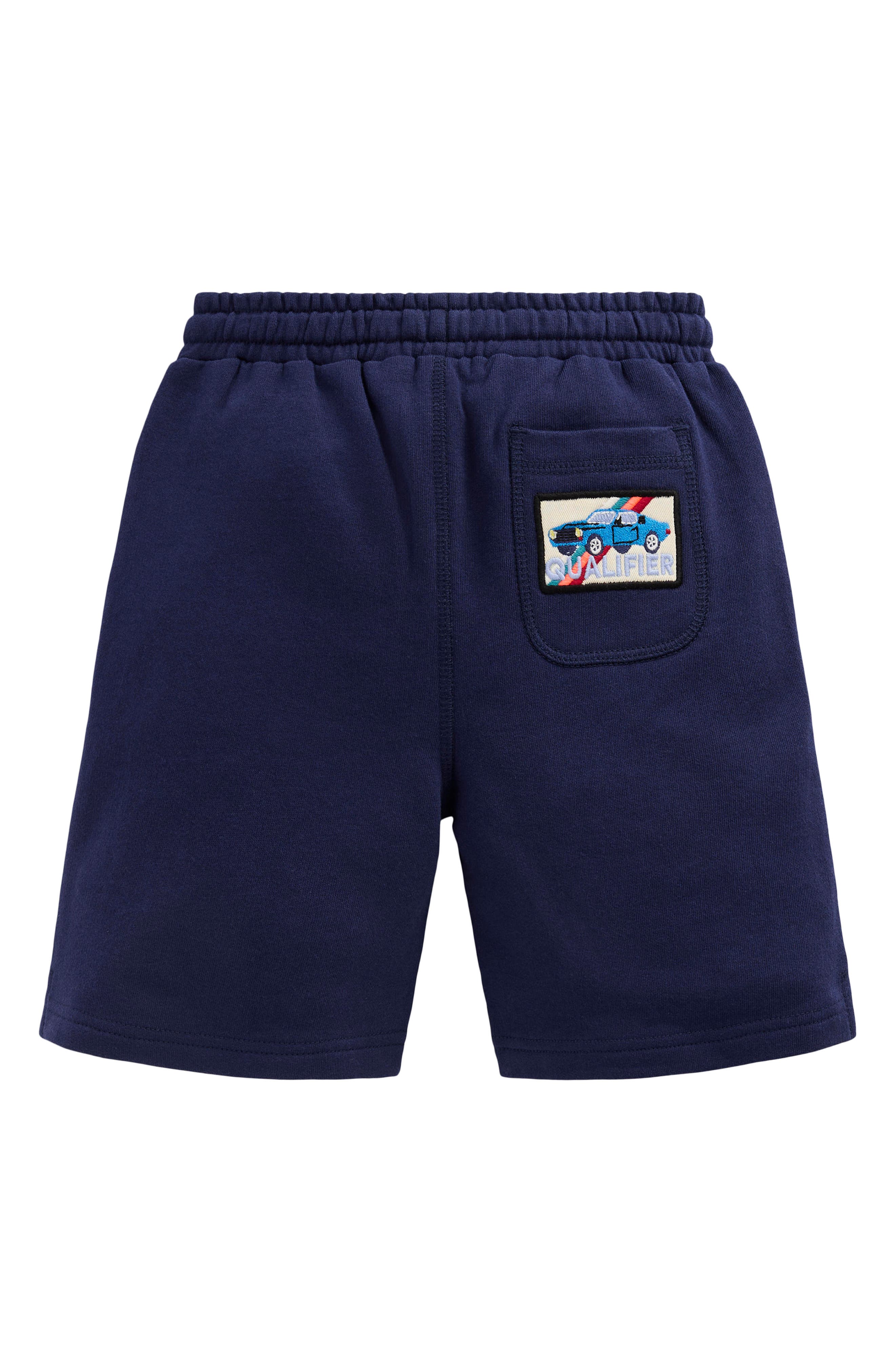 Mini Boden Kids' Superstitch Badge Appliqué Shorts | Nordstromrack