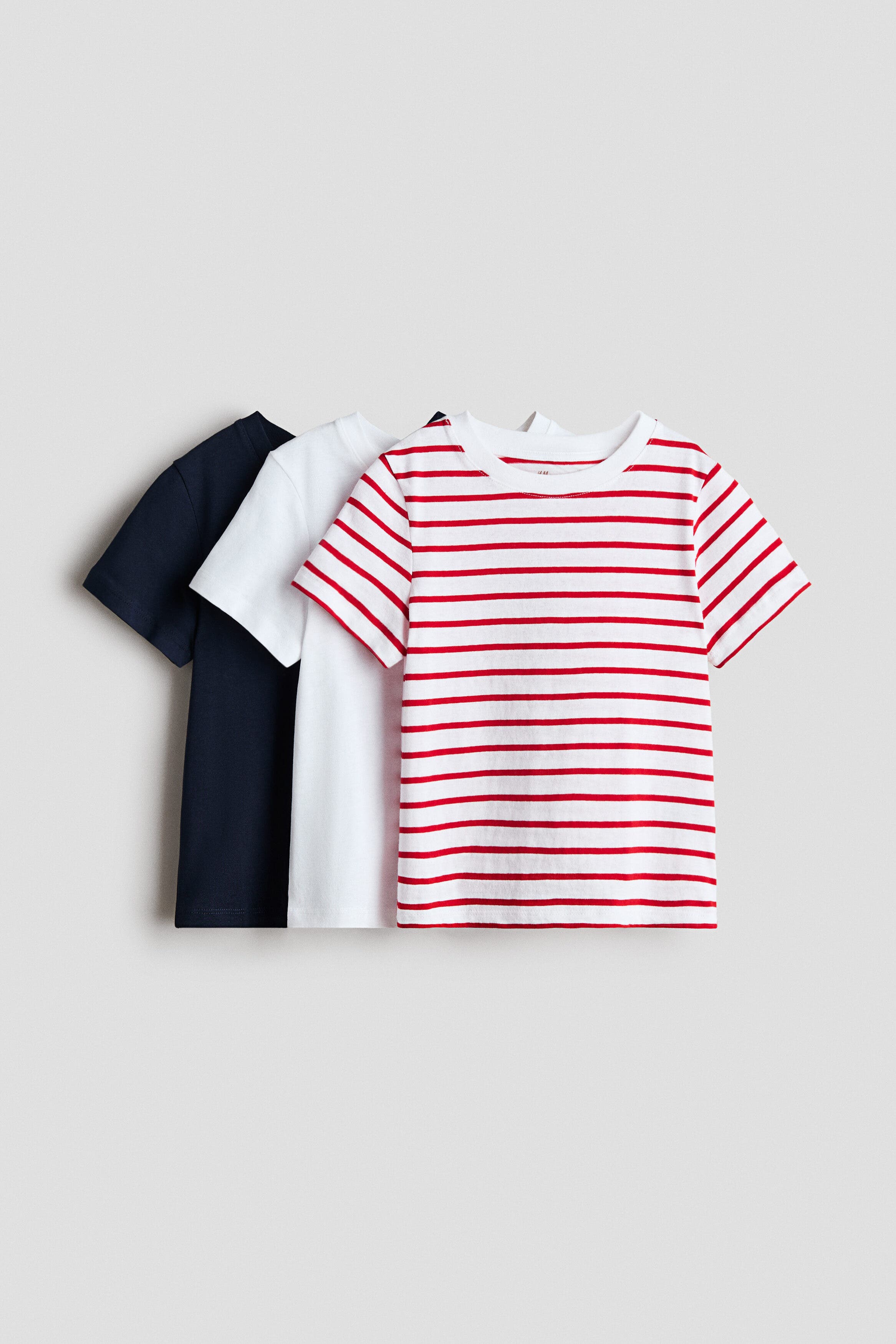 selected Bright red/striped