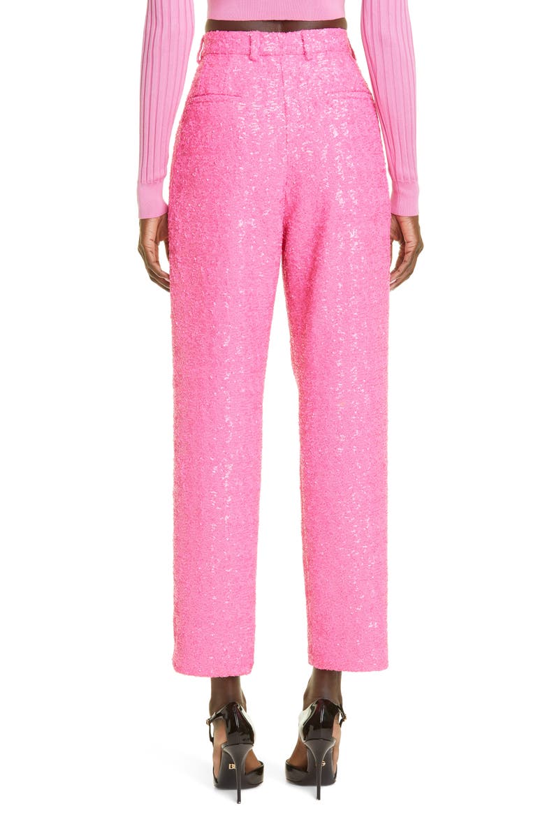Sequin Pants, Alternate, color, F0728 ROSA 3