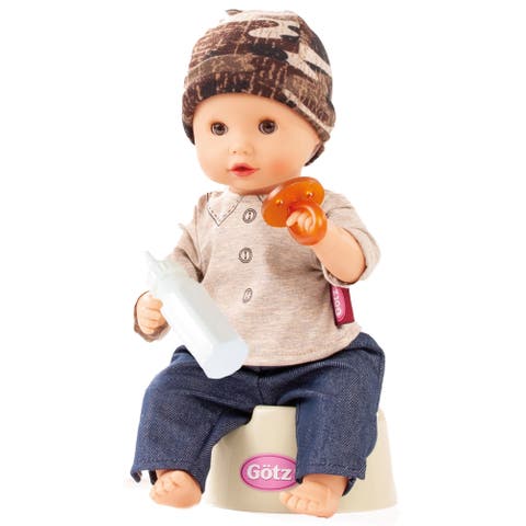 Aquini 13" Boy Bath Baby Doll