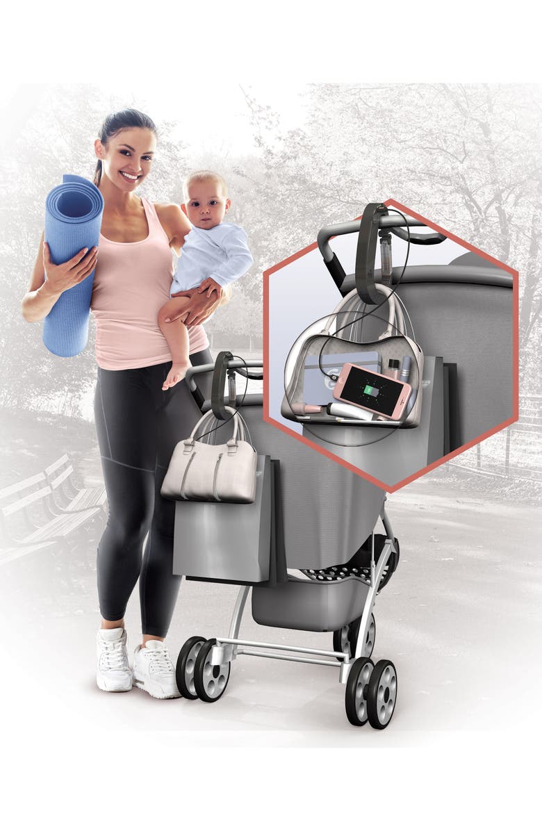 Mommy Power Stroller Hook, Alternate, color,