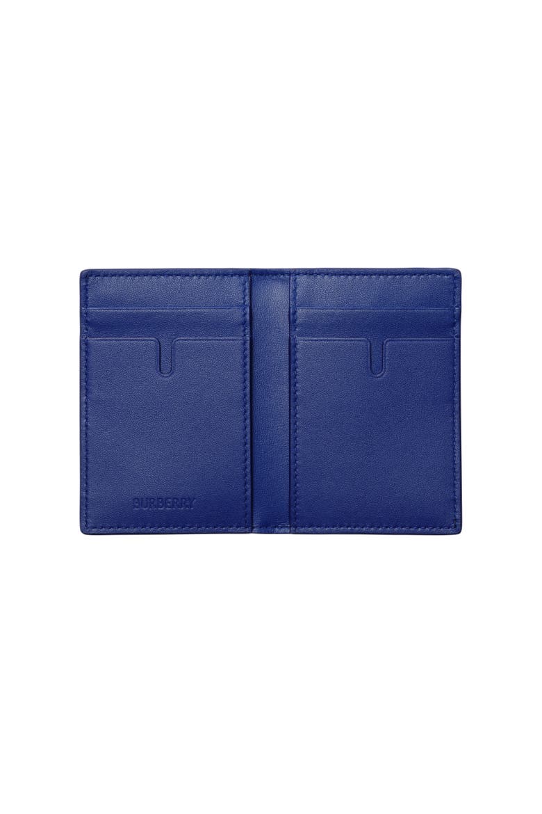 City Check Folding Card Case, Alternate, color, Iron grey/Knight Blue