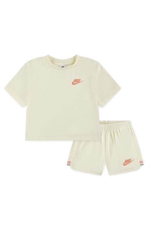 Kids' Towel Terry T-Shirt & Shorts Set (Little Kid)
