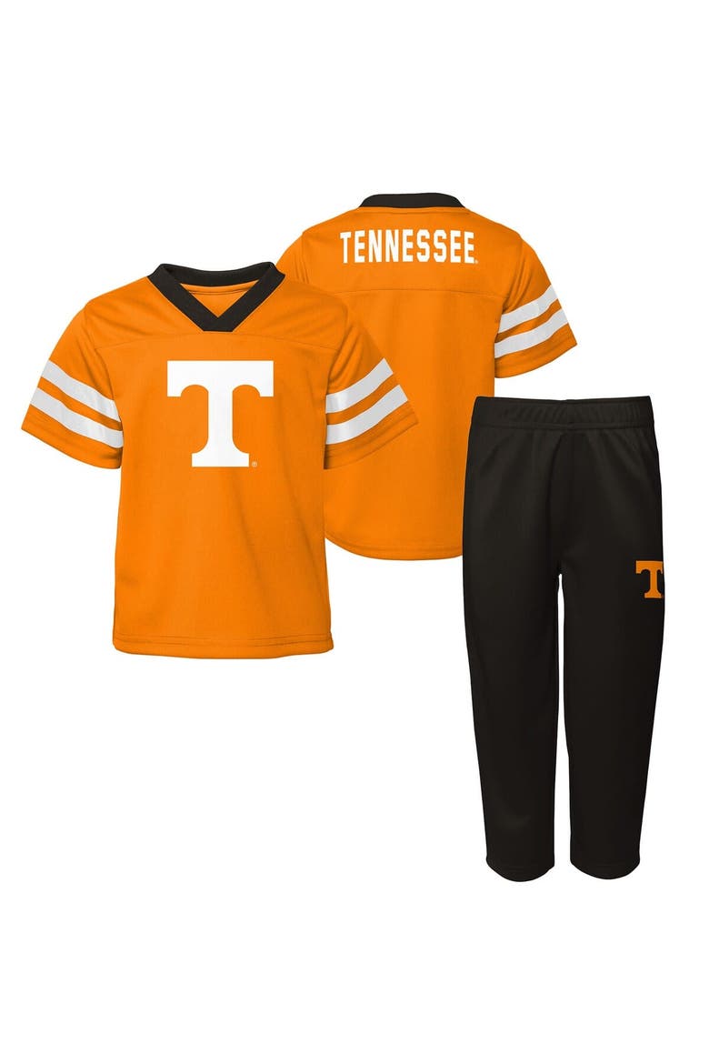 Youth Outerstuff Tennessee Orange Tennessee Volunteers Red Zone Two-Piece V-Neck Top and Pants Set, Main, color, Tennessee Orange